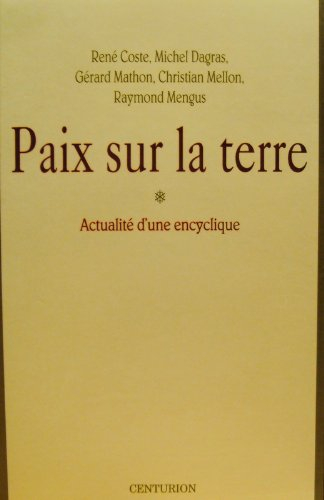 paix sur la terre : actualité d'une encyclique