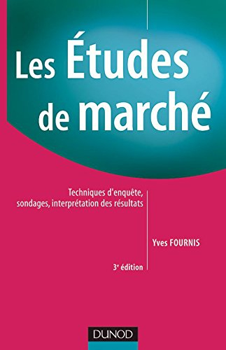 Les études de marché : techniques d'enquête, sondages, interprétation des résultats