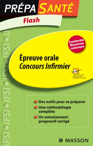 Flash épreuve orale concours infirmier