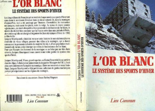 l'or blanc