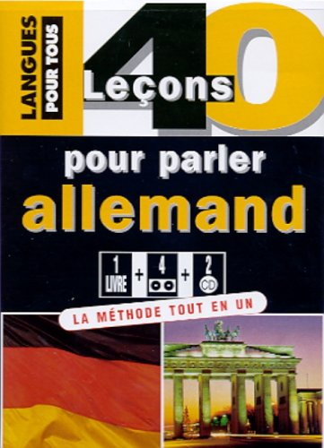 40 leçons pour parler allemand