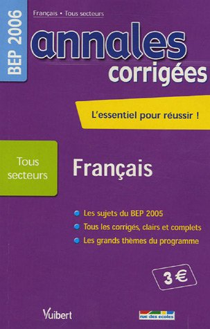 français bep tous secteurs