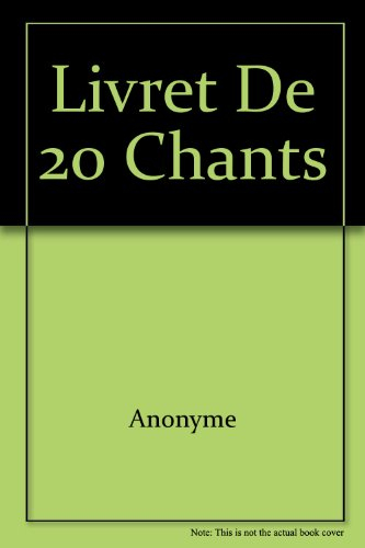 Randonnée pour jeunes de 11-13 ans : livret de chants