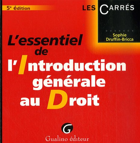 L'essentiel de l'introduction générale au droit