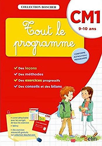 Tout le programme : CM1, 9-10 ans