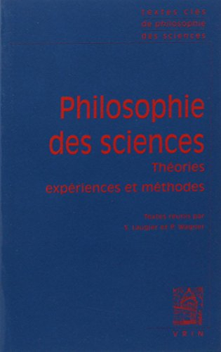 Philosophie des sciences. Vol. 1