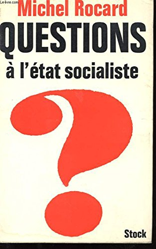 questions à l'état socialiste