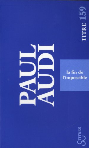 La fin de l'impossible