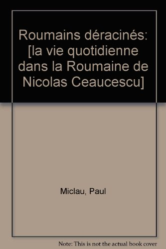 Roumains déracinés