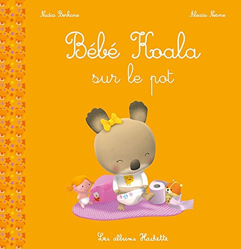 Bébé Koala. Bébé Koala sur le pot