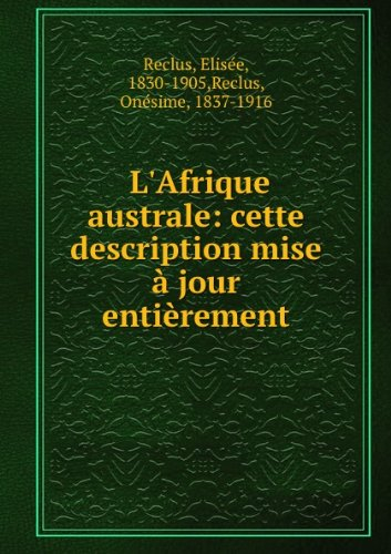 L'Afrique australe