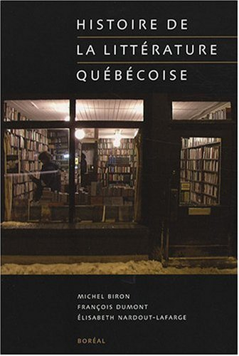 histoire de la littérature québécoise