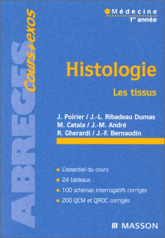 Histologie, les tissus : médecine 1re année