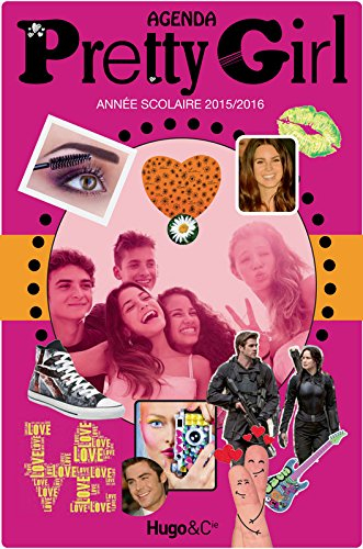 Agenda pretty girl : année scolaire 2015-2016