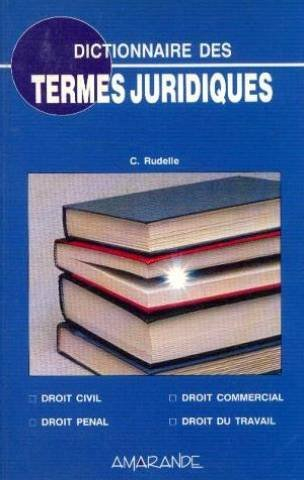 Dictionnaire des termes juridiques