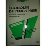 Economie de l'entreprise : fonctions, structures, environnement