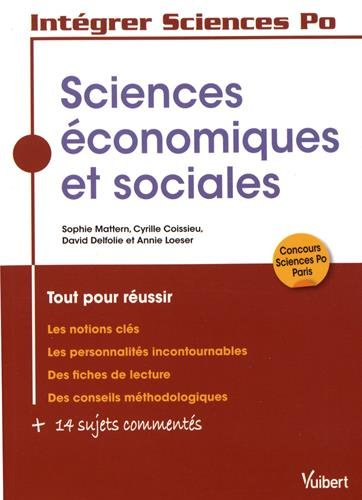 Sciences économiques et sociales