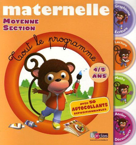 Maternelle, moyenne section : 4-5 ans