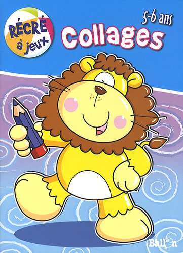 Collages, 5-6 ans : lion
