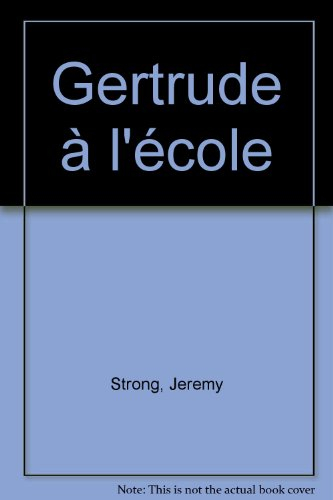 gertrude a l'ecole