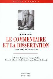 le commentaire et la dissertation : littérature et civilisation