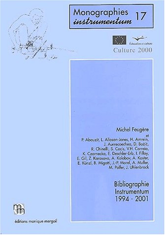 Bibliographie Instrumentum, 1994-2001