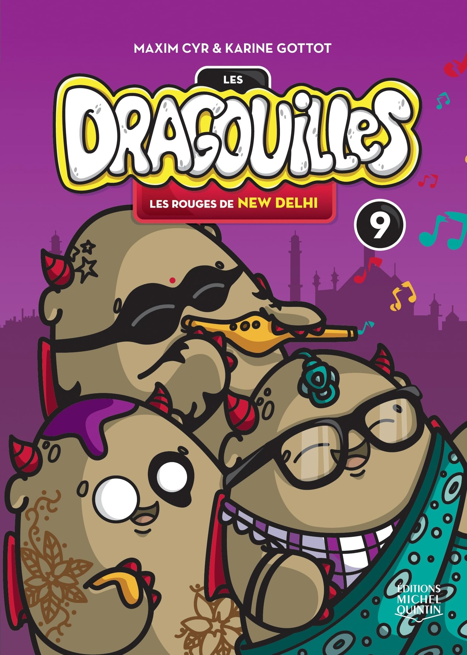 Les dragouilles. Vol. 9. Les rouges de New Delhi