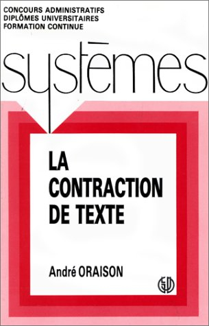 La Contraction de texte