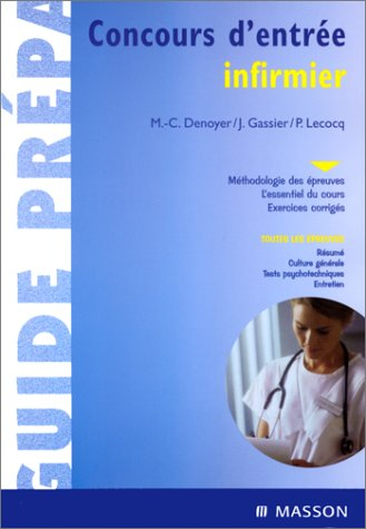 concours d'entrée infirmier