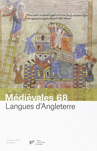 Médiévales, n° 68. Langues d'Angleterre : au-delà du bilinguisme