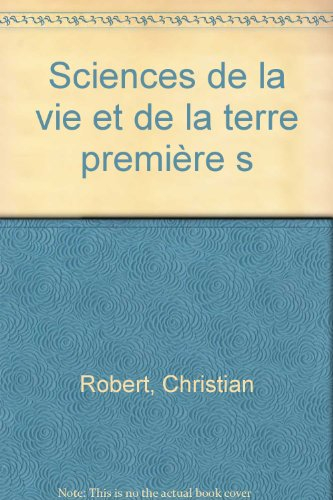 Sciences de la vie et de la terre : 1re S