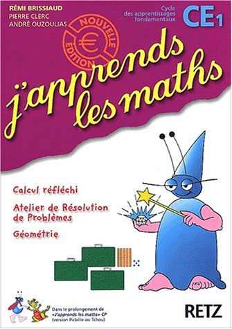 J'apprends les maths CE1 : fichier de l'élève