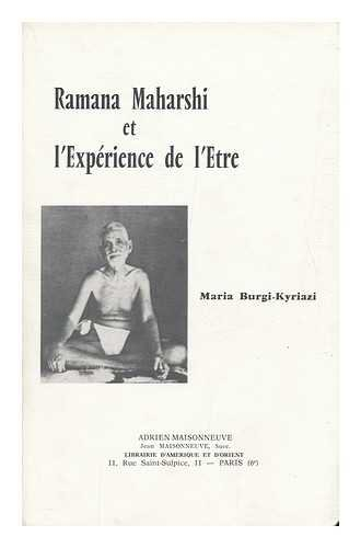 Ramana Maharshi et l'expérience de l'Etre