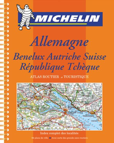 atlas routiers : allemagne - autriche