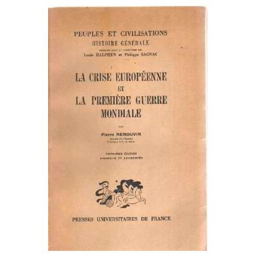 la crise européenne et la première guerre mondiale
