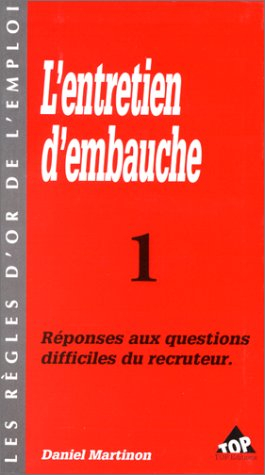 L'entretien d'embauche : réponses aux questions difficiles du recruteur