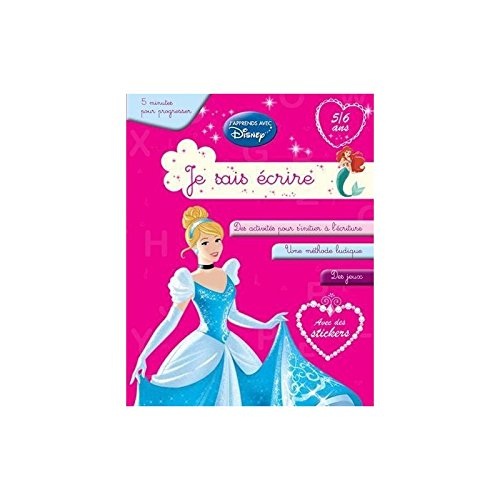 Je sais écrire, 5-6 ans : Princesses