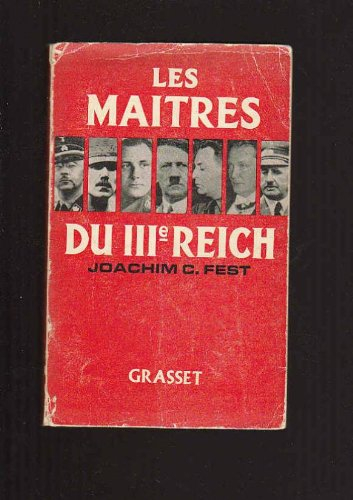 les maîtres du iiie reich
