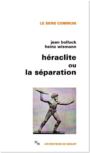 héraclite ou la séparation