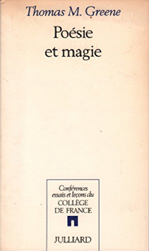 Poésie et magie