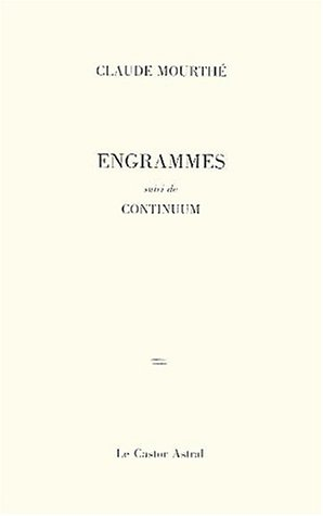 Engrammes. Continuum