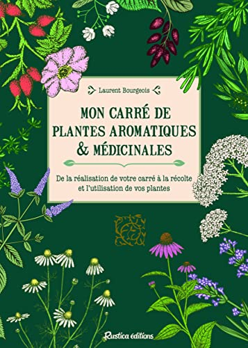 Mon carré de plantes aromatiques & médicinales : de la réalisation de votre carré à la récolte et l'