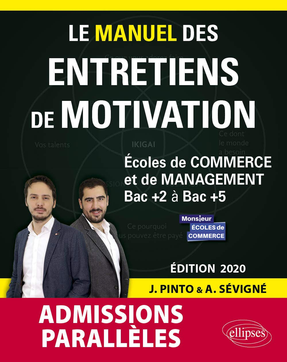 Le manuel des entretiens de motivation admissions parallèles : écoles de commerce et de management, 