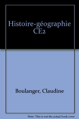Histoire-géographie CE2