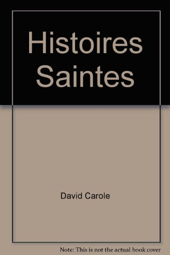 Histoires saintes