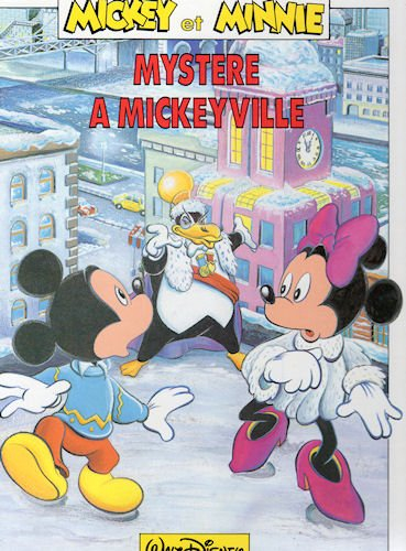 mickey et minnie - mystère à mickeyville - la redoute, album promotionnel