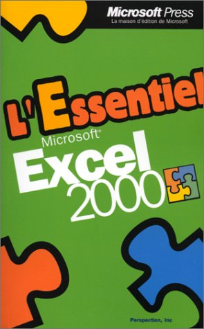 L'essentiel Microsoft Excel 2000