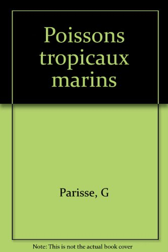Poissons tropicaux marins