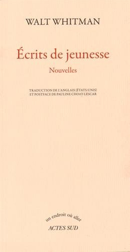 Ecrits de jeunesse