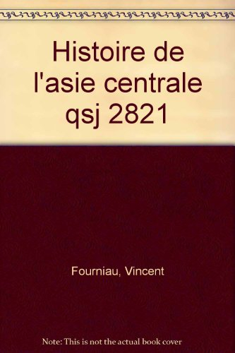 Histoire de l'Asie centrale